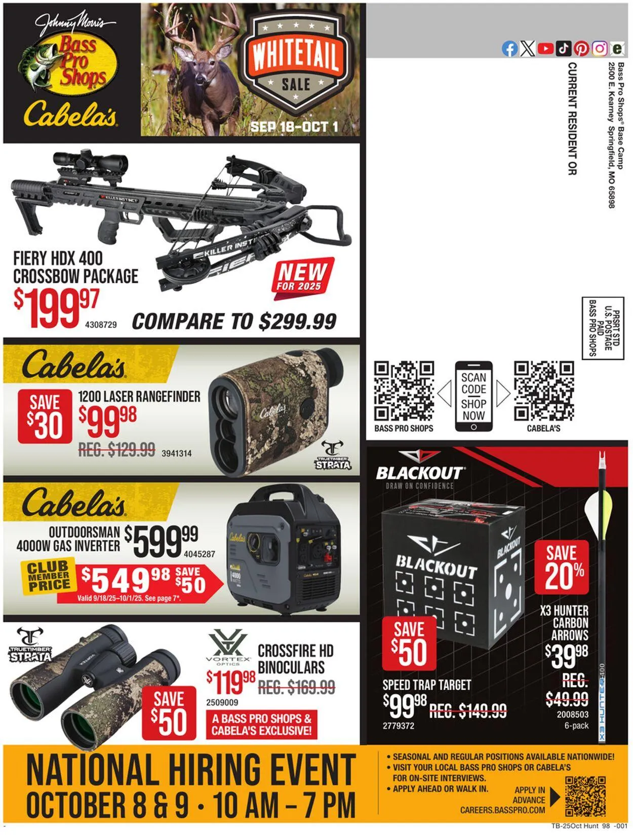 Weekly ad Cabela's Current weekly ad from September 18 to October 1 2025 - Page 29