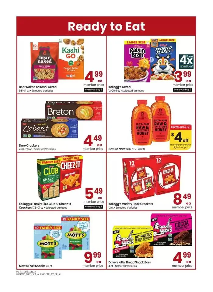 Weekly ad Albertsons - Seattle - BBS from March 24 to April 20 2025 - Page 18