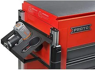 Proto JUC-PWRH Utility Cart Accessory, Holds Three Power Tools, Sturdy Construction, Mounts to Side Rails, Multicolor