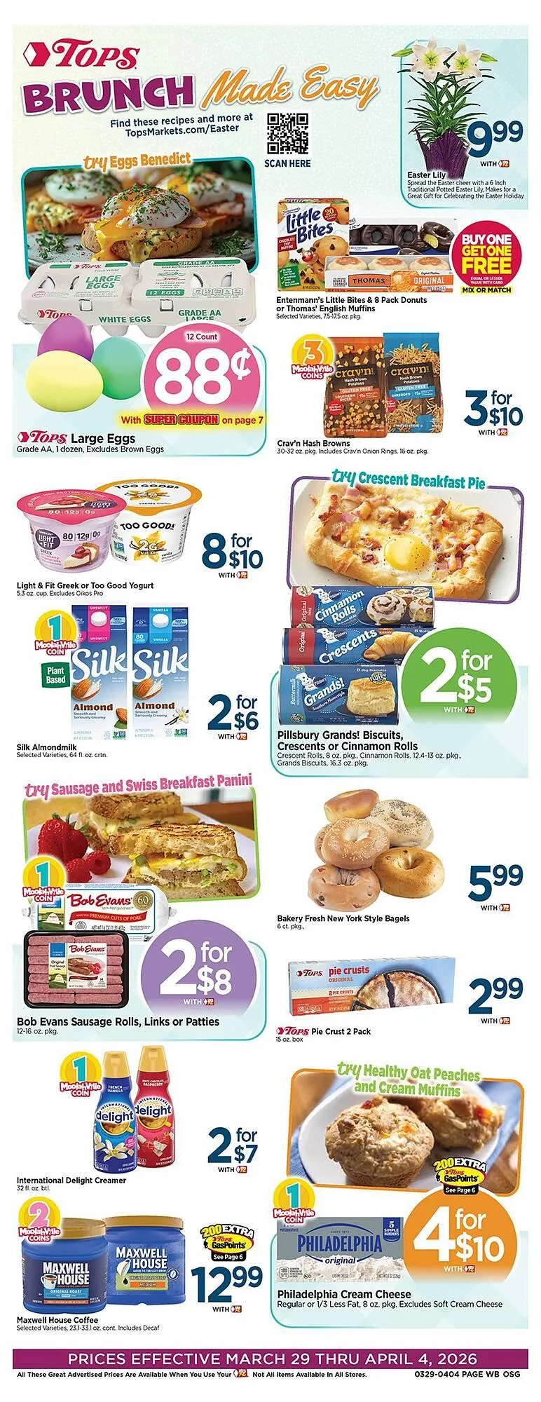 Weekly ad Tops weekly ad from March 29 to April 4 2026 - Page 1