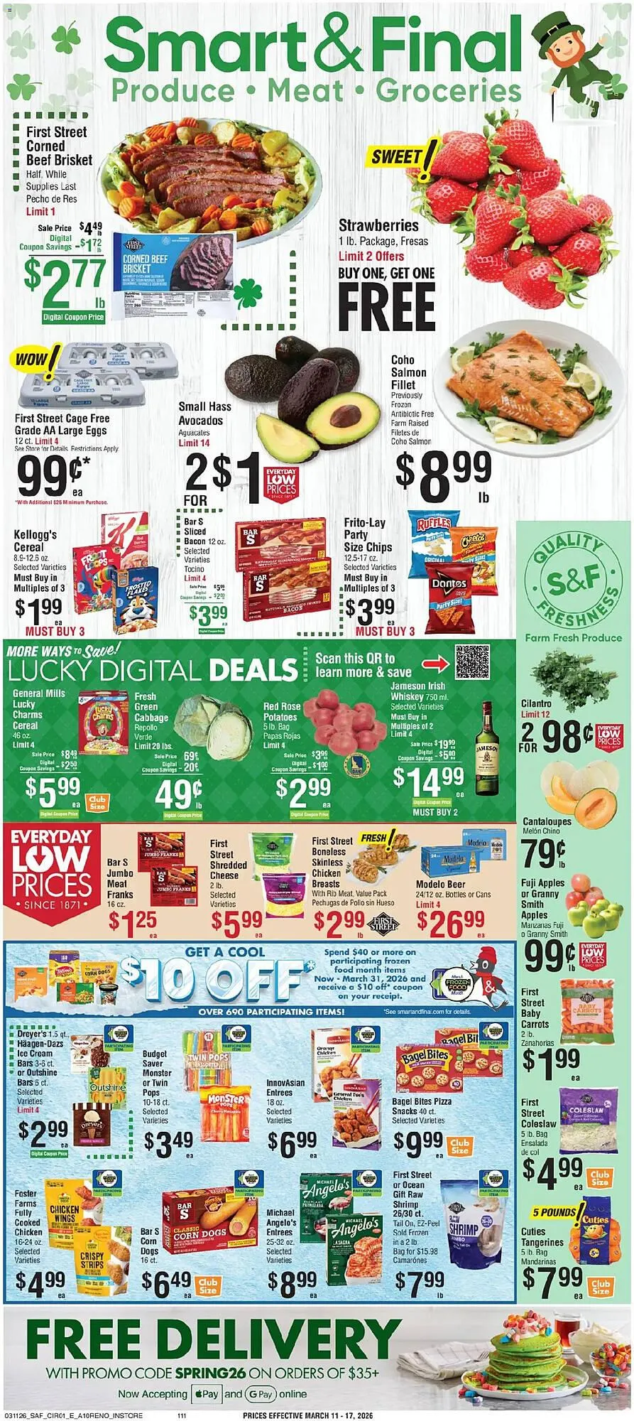 Weekly ad Smart & Final weekly ad from March 11 to March 17 2026 - Page 1