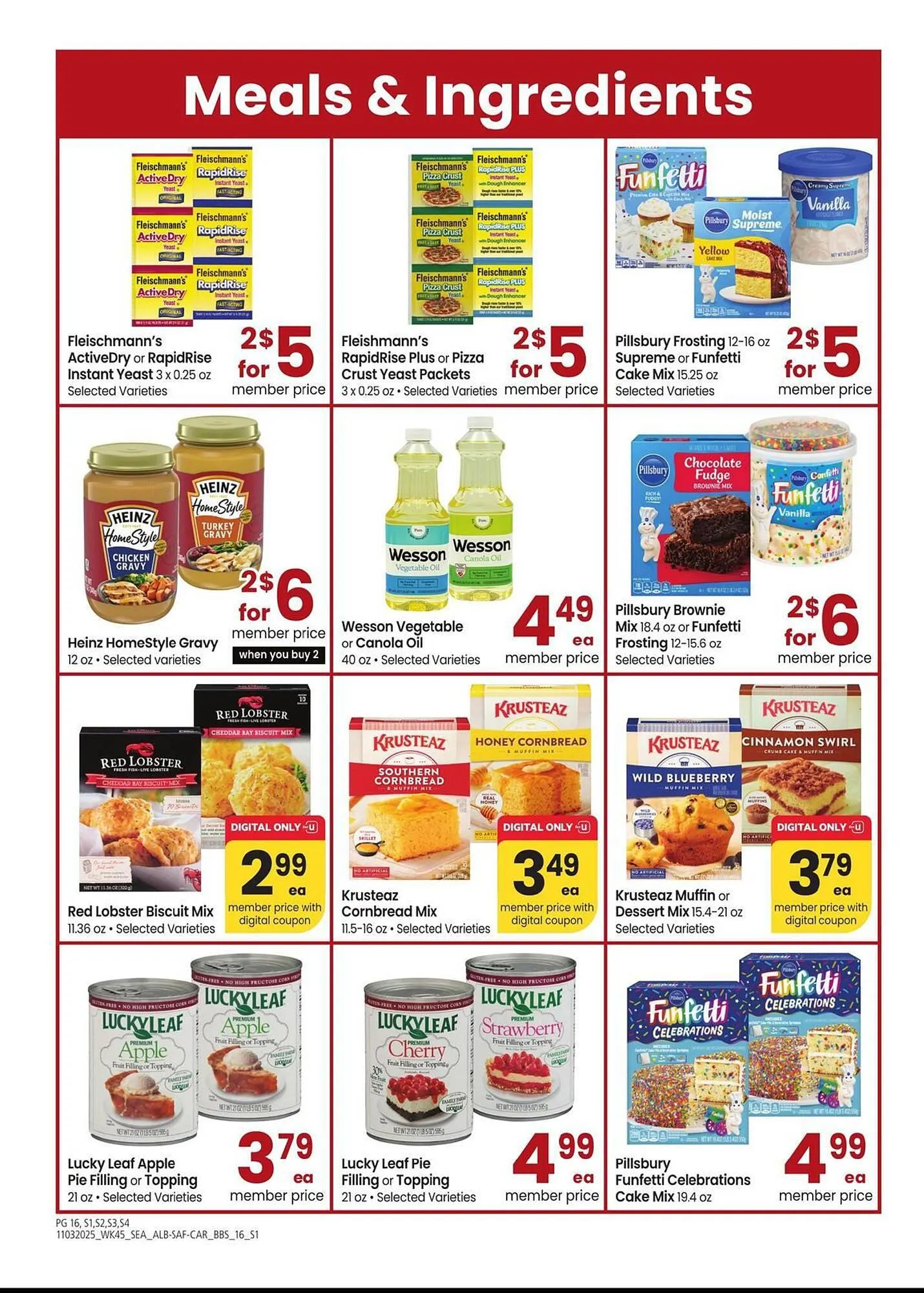 Weekly ad Albertsons weekly ad from November 3 to November 30 2025 - Page 16