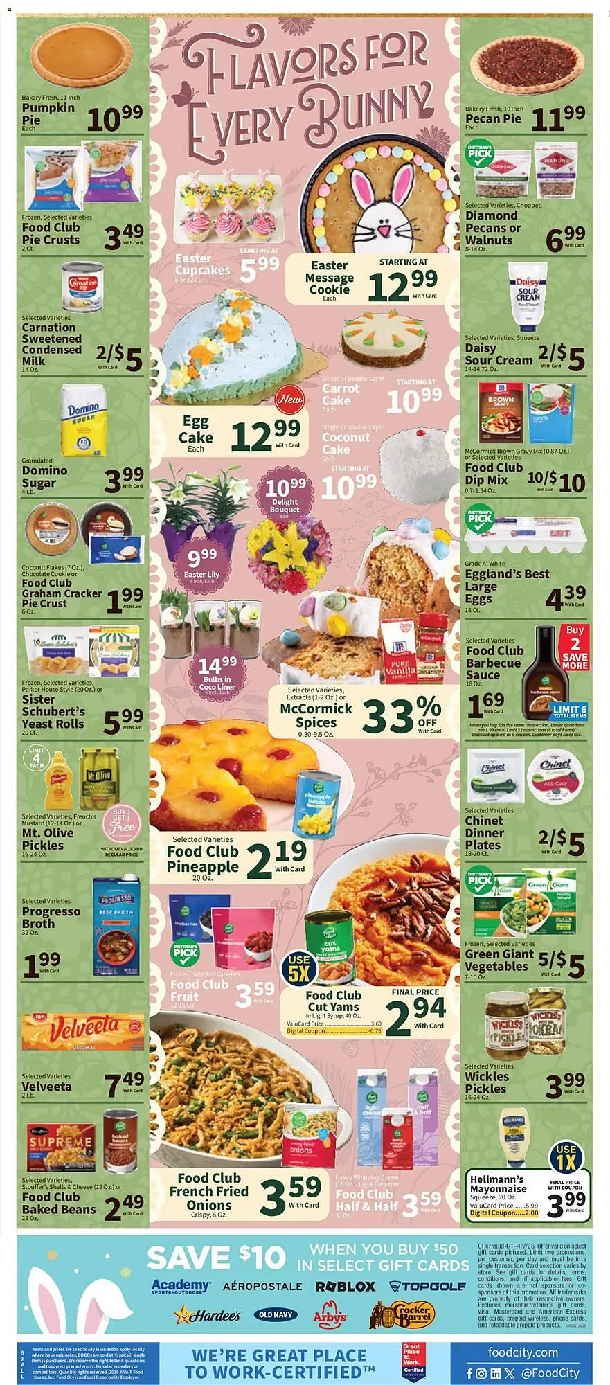 Weekly promotion Food City weekly ad spanning from April 3 to April 5 2026 - Page 8 for Catalogue 365
