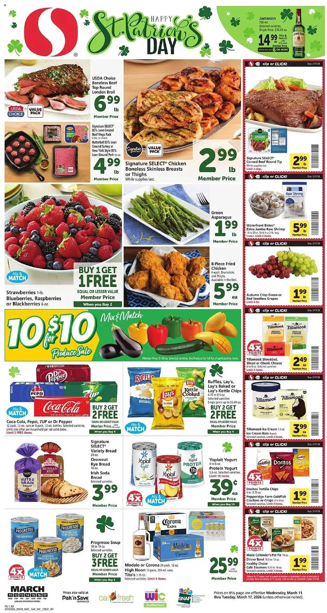 Safeway weekly ad - 1