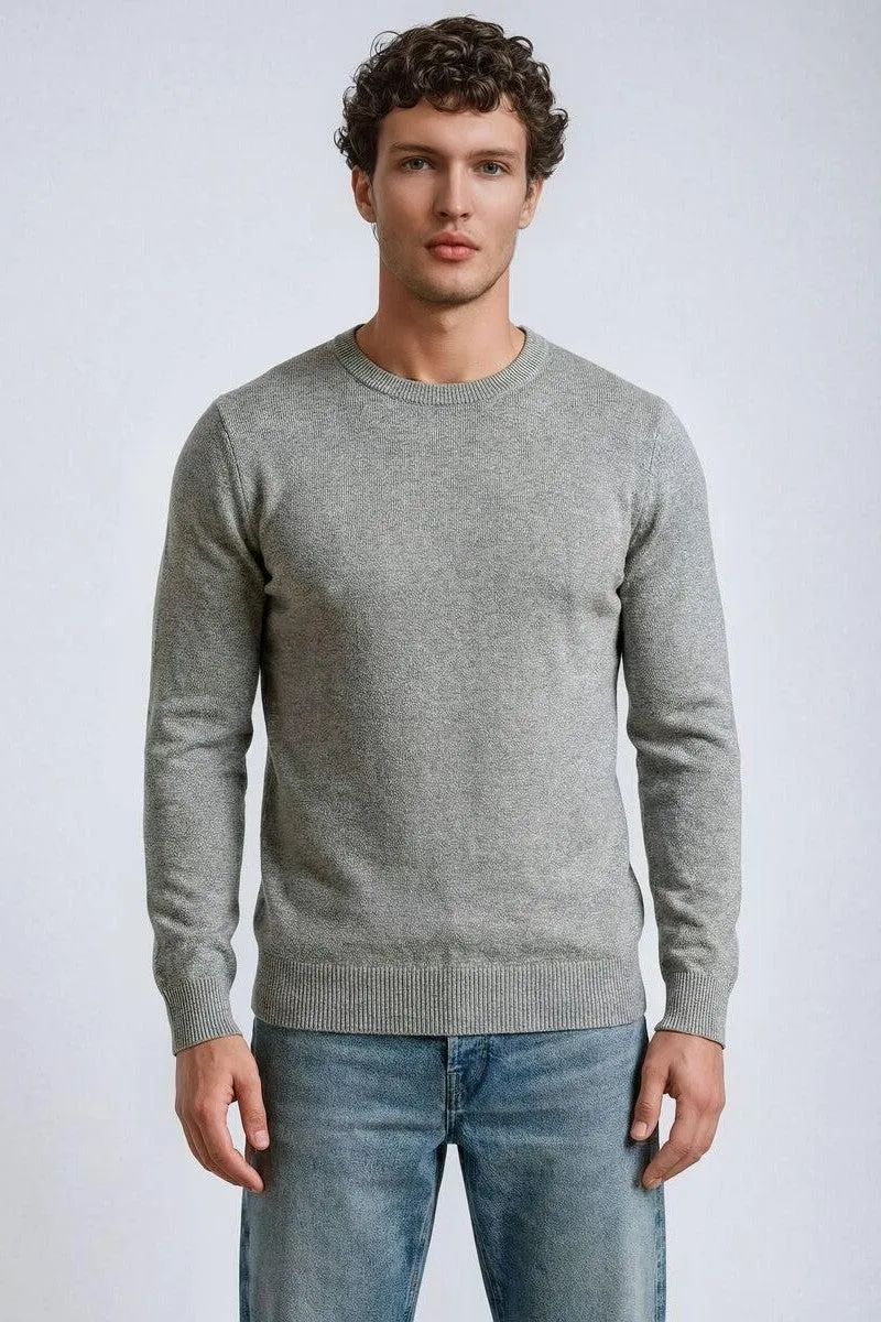 F21 Men Knit Crew Sweater
