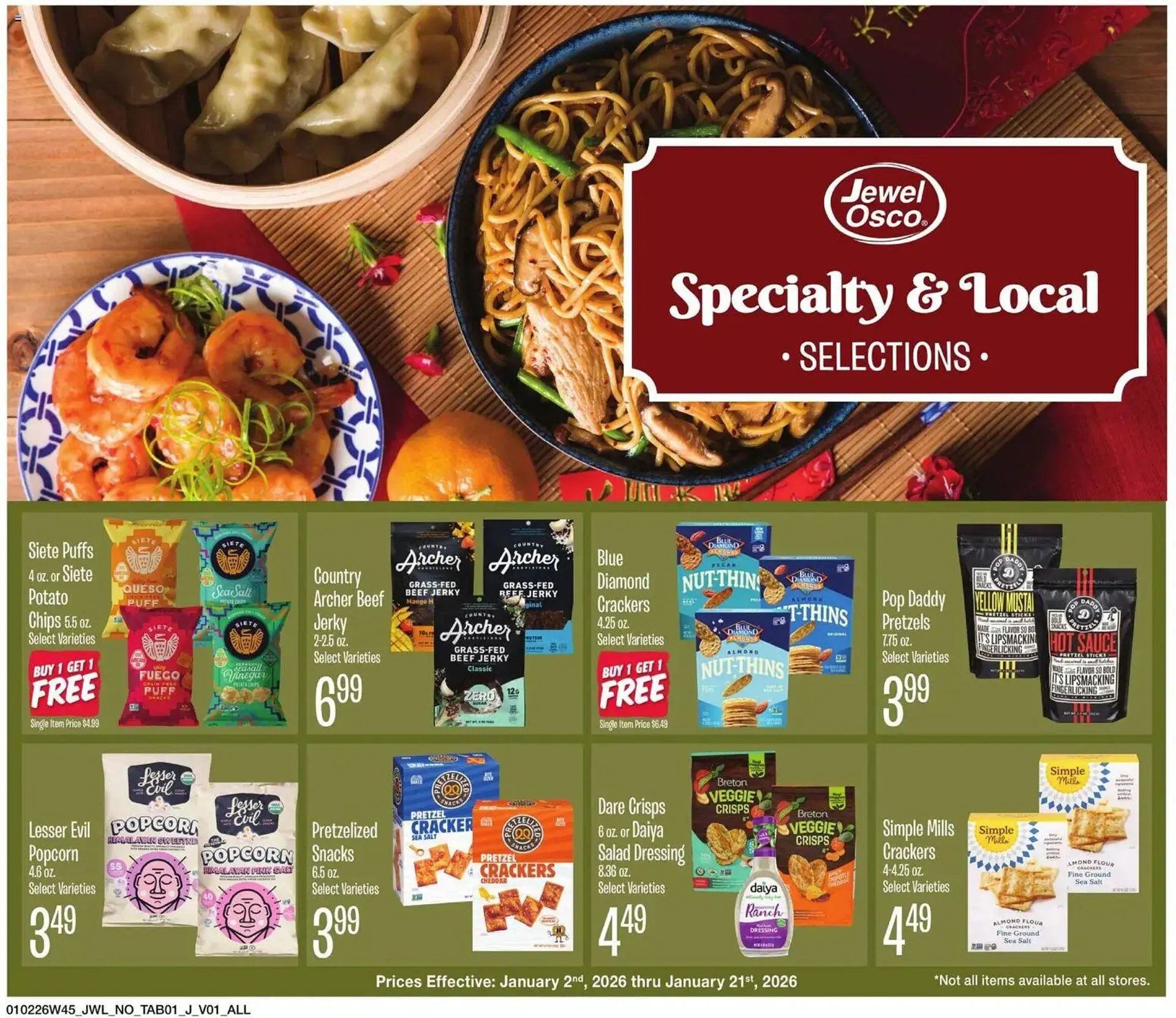 Weekly ad Jewel-Osco weekly ad from January 2 to January 22 2026 - Page 1