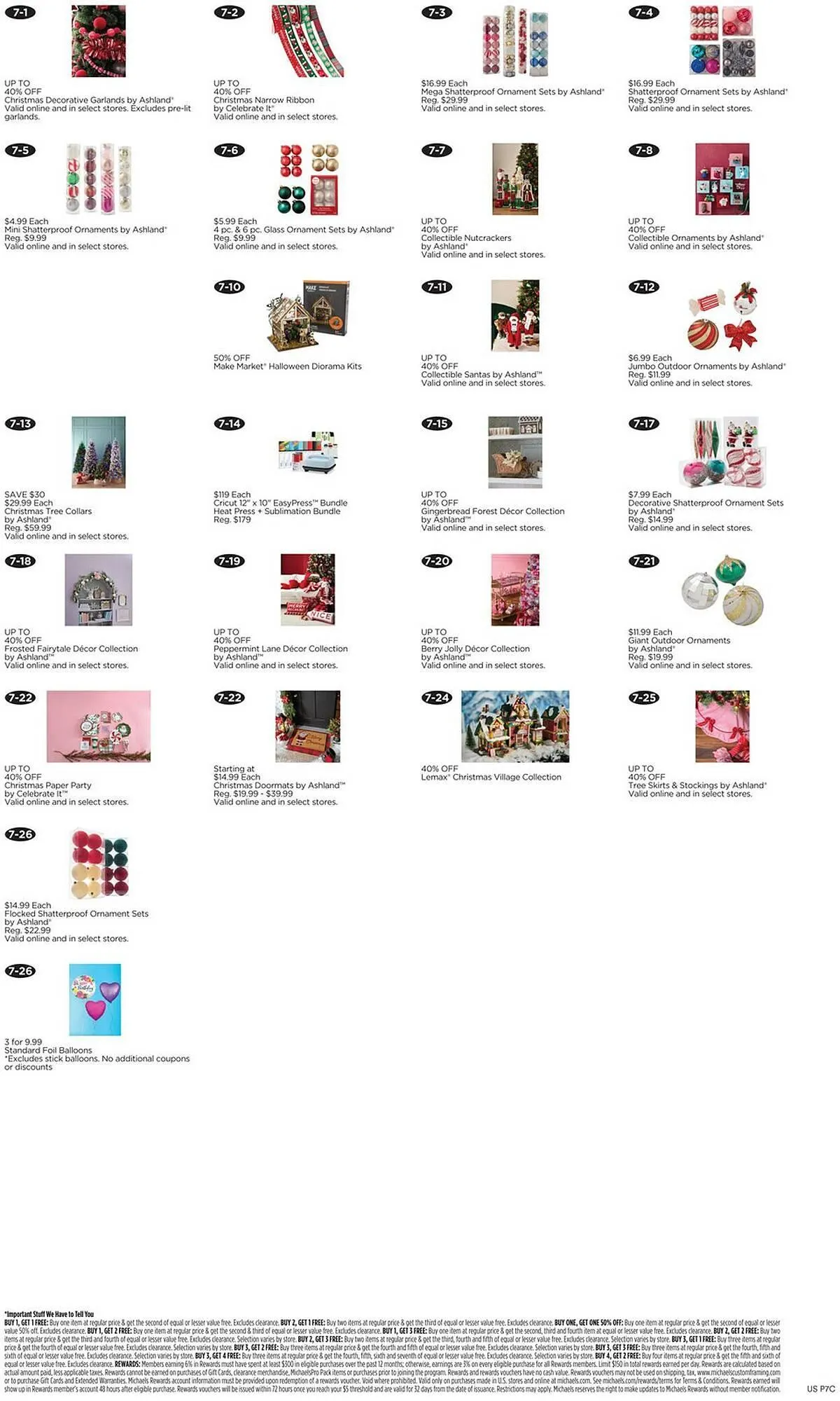 Weekly ad Michaels weekly ad from October 26 to November 1 2025 - Page 7