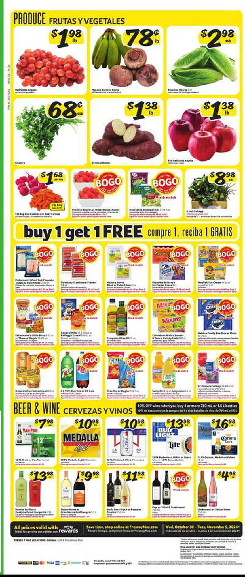 Weekly ad Fresco y Más Weekly Ad from October 30 to November 5 2024 - Page 7