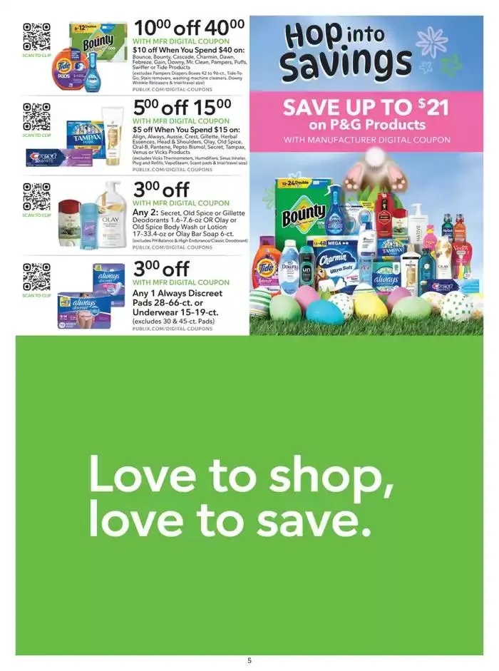 Weekly ad Publix Extra Savings from April 5 to April 18 2025 - Page 5