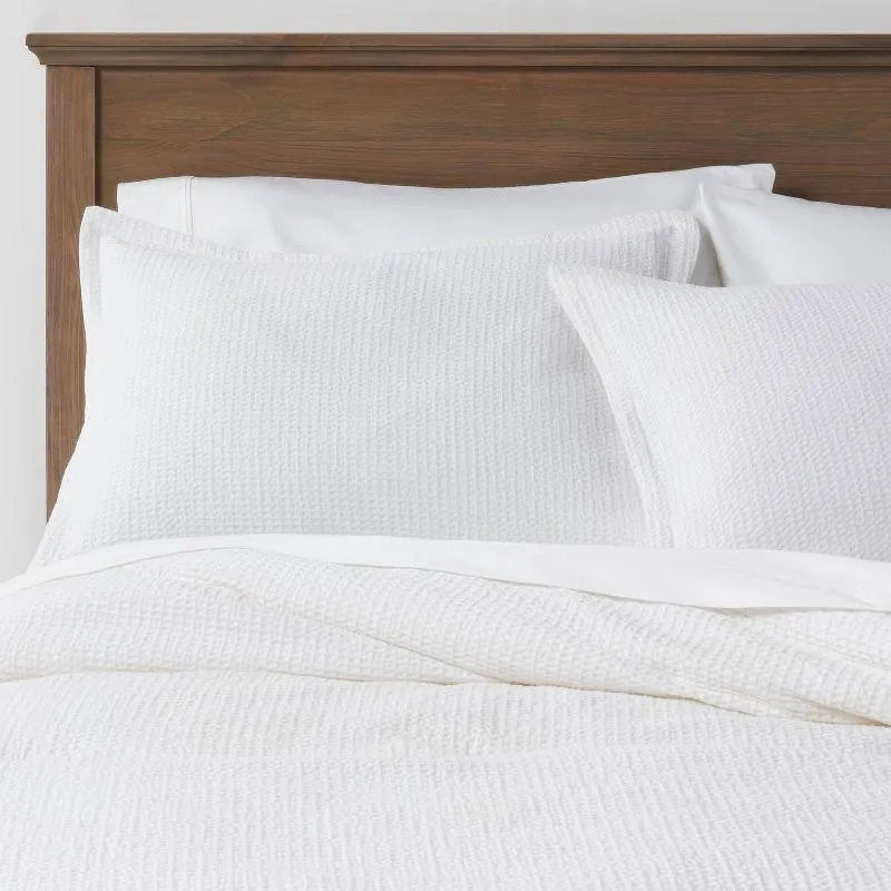 Washed Waffle Weave Comforter and Sham Set - Threshold™
