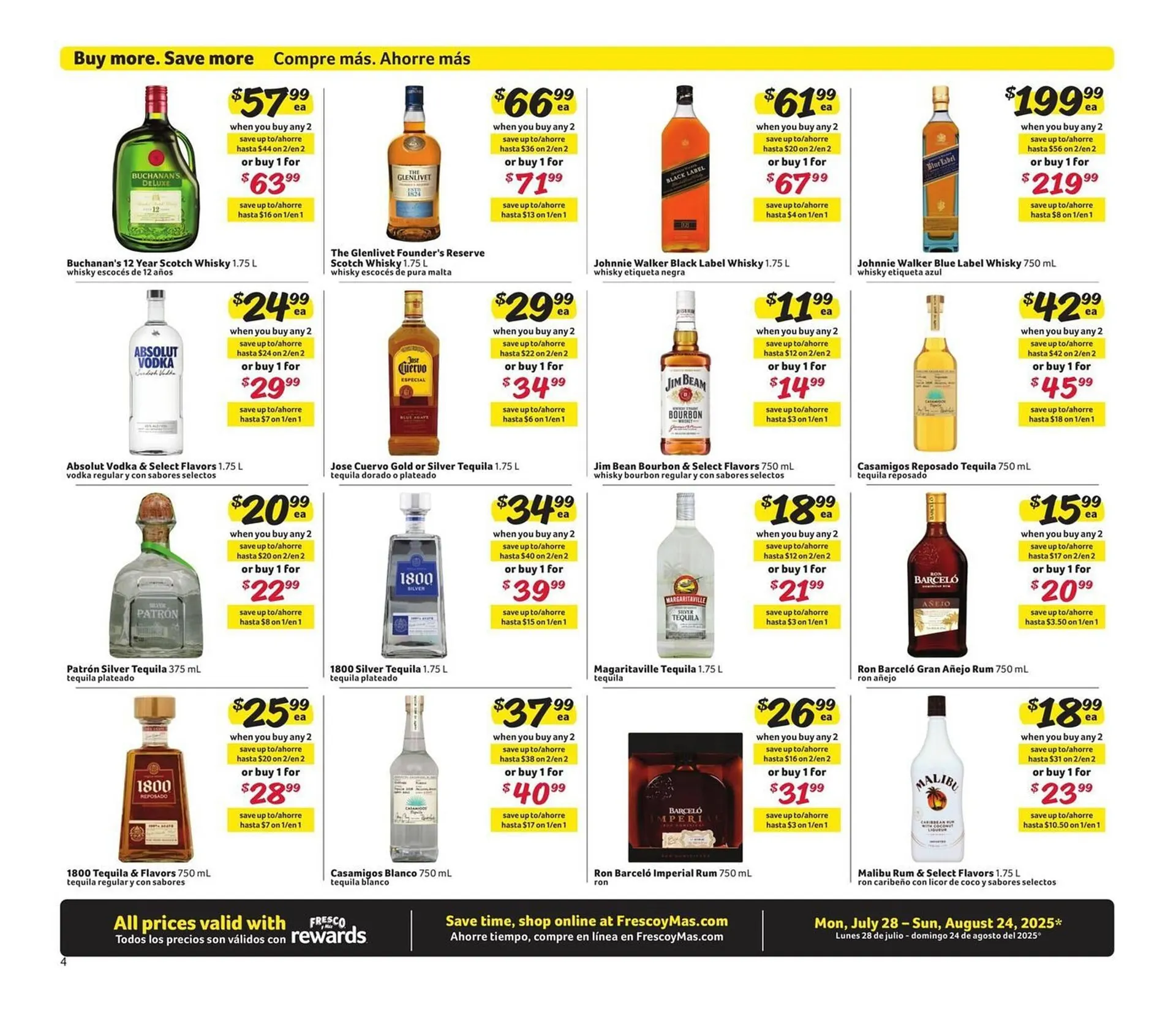 Weekly ad Fresco y Más Weekly Ad from July 28 to August 24 2025 - Page 4