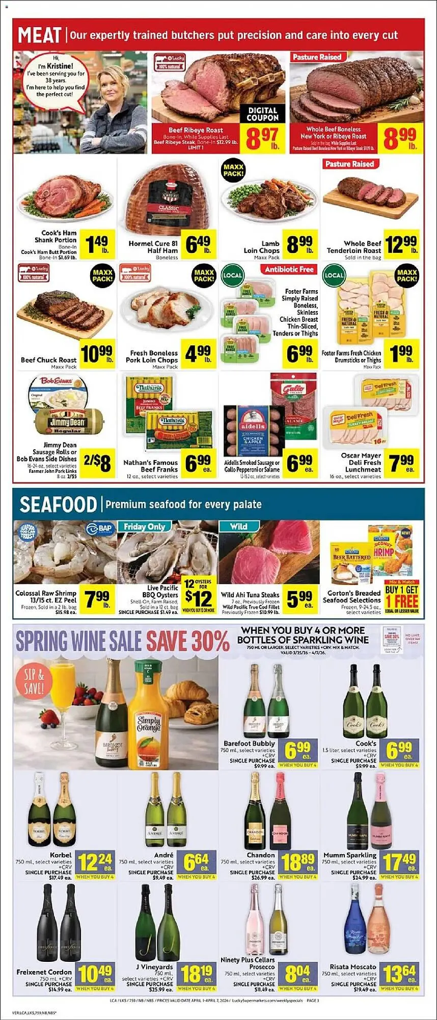Weekly ad Lucky Supermarkets weekly ad from April 1 to April 7 2026 - Page 3