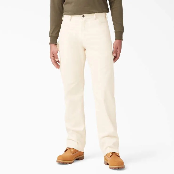 Relaxed Fit Straight Leg Painter's Pants