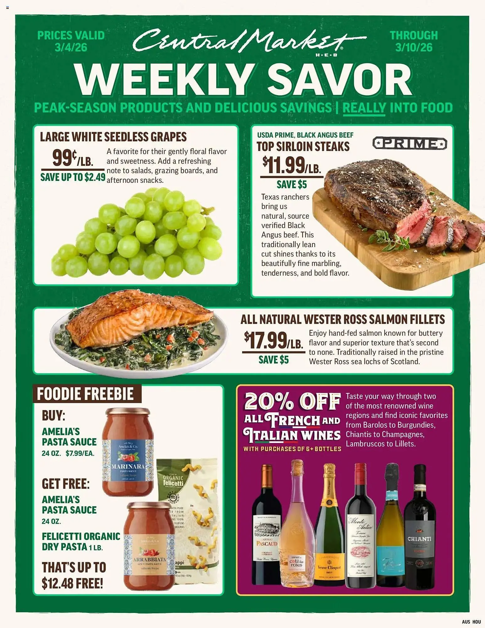 Weekly ad Central Market weekly ad from March 4 to March 11 2026 - Page 1