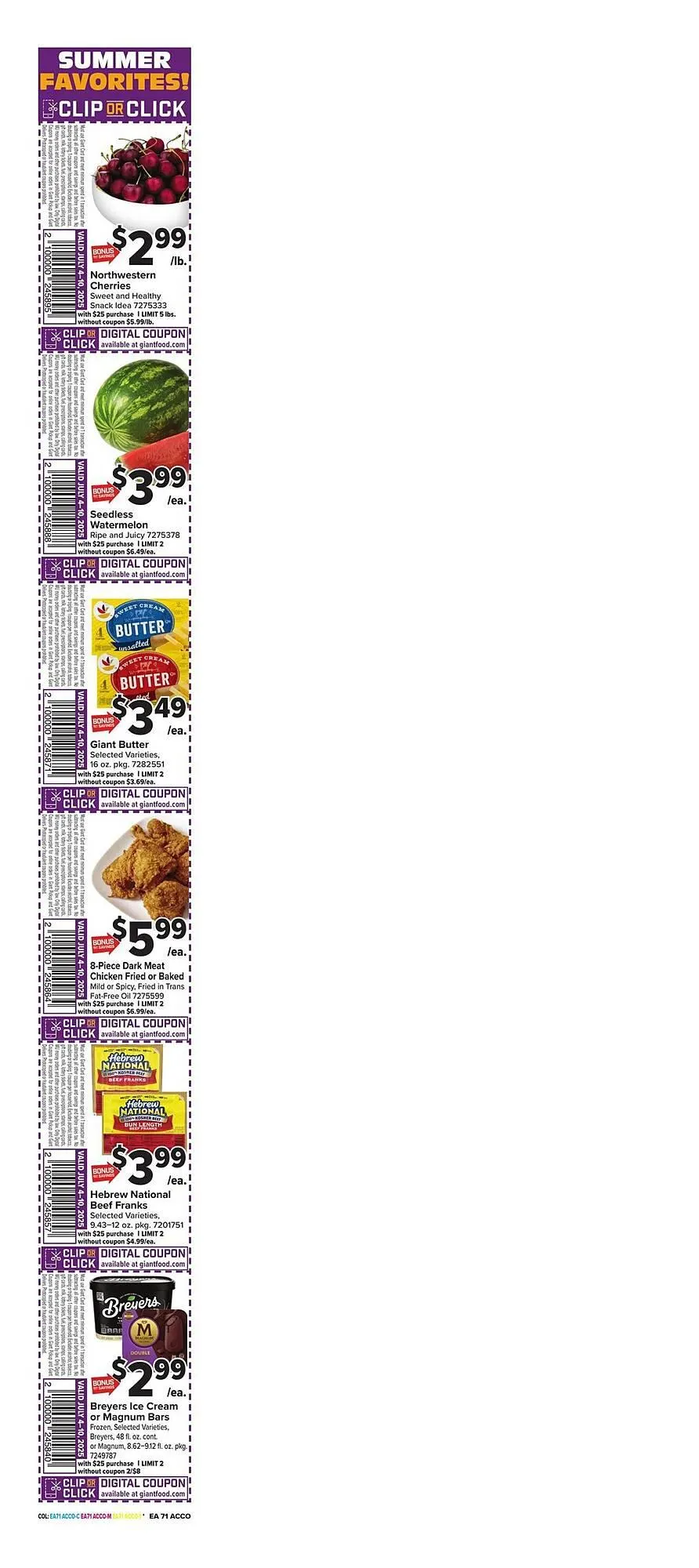 Weekly ad Giant Food Weekly Ad from July 4 to July 10 2025 - Page 3
