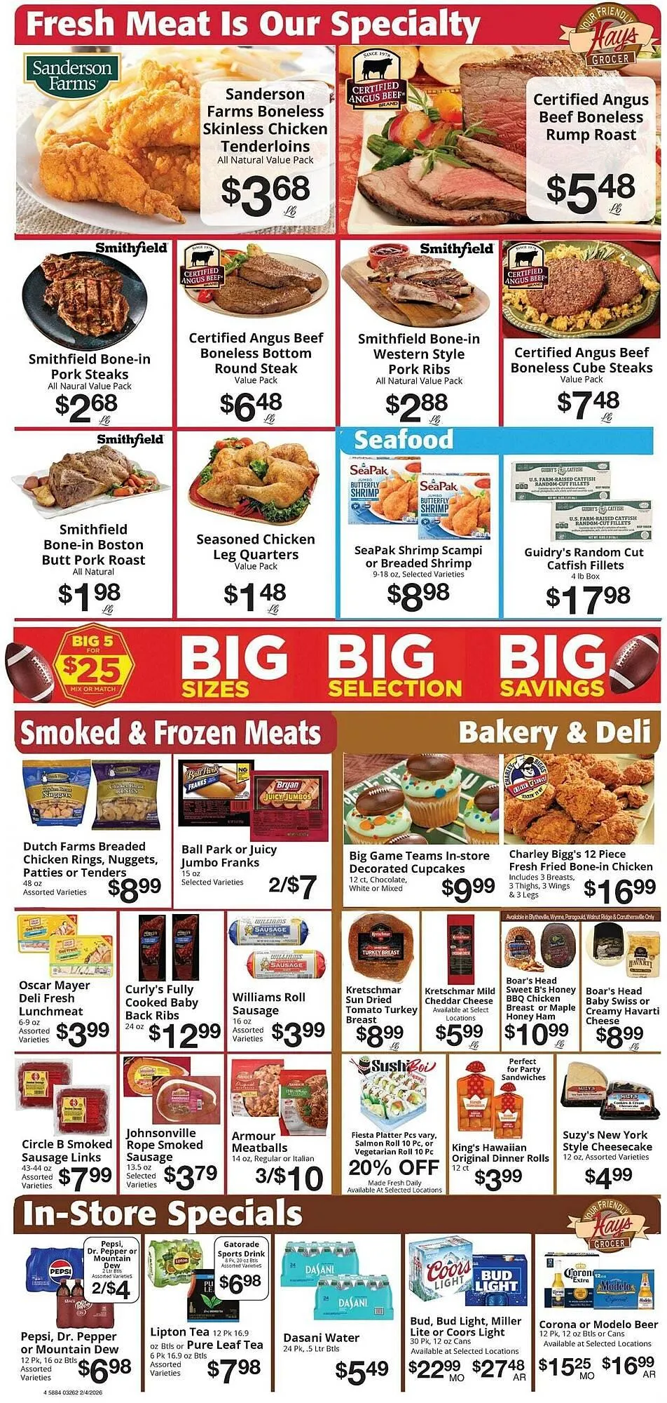 Weekly ad Hays Supermarket weekly ad from February 4 to February 10 2026 - Page 6
