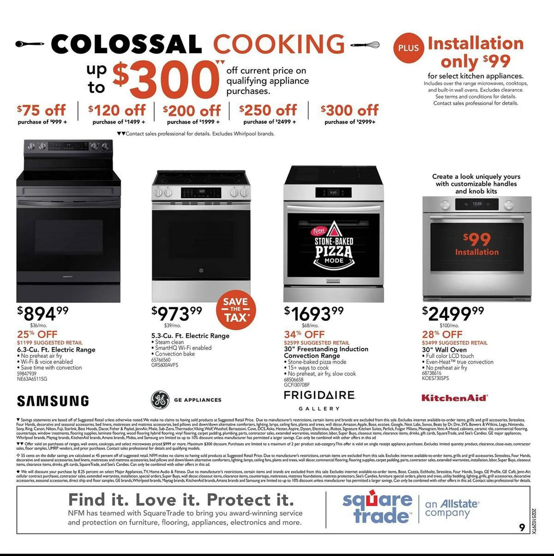Weekly ad Nebraska Furniture Mart weekly ad from November 1 to November 4 2025 - Page 9