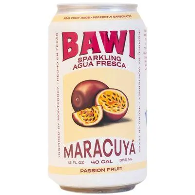 Bawi Maracuya Sparkling Agua Fresca
