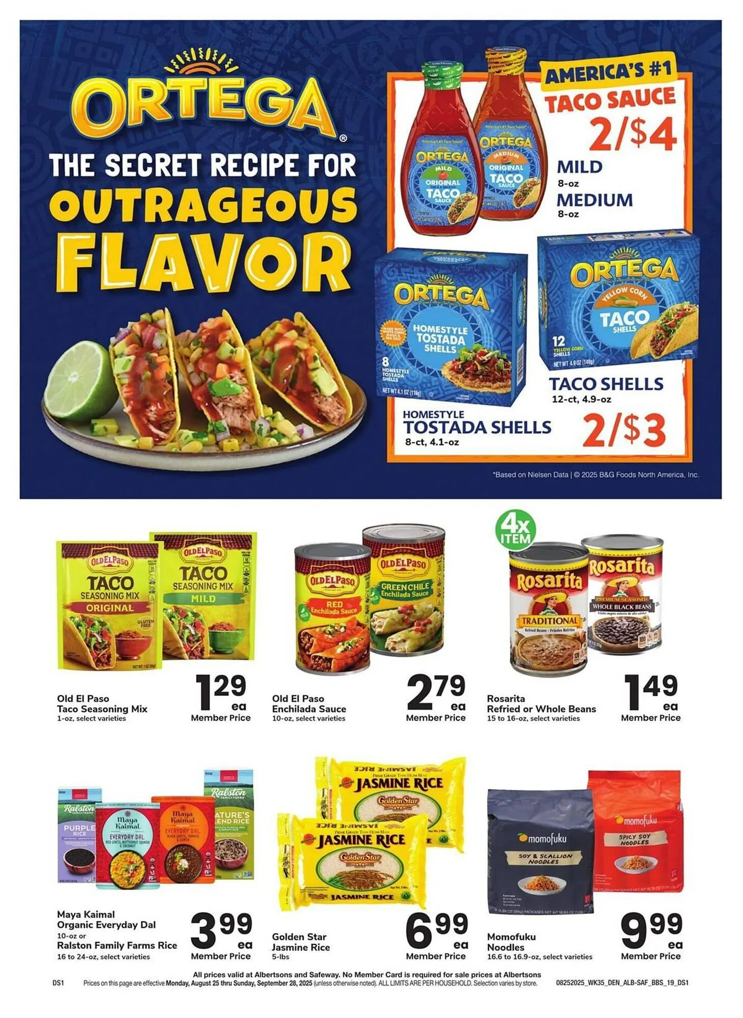Weekly ad Albertsons Weekly Ad from August 25 to September 28 2025 - Page 19