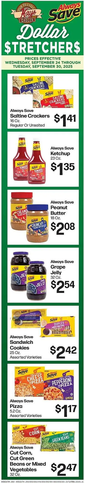 Weekly ad Hays Supermarket weekly ad from September 24 to October 30 2025 - Page 3