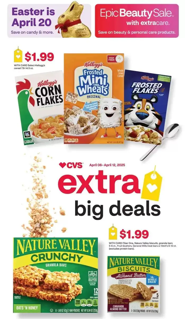 Weekly ad Weekly Ads CVS Health from April 6 to April 12 2025 - Page 1