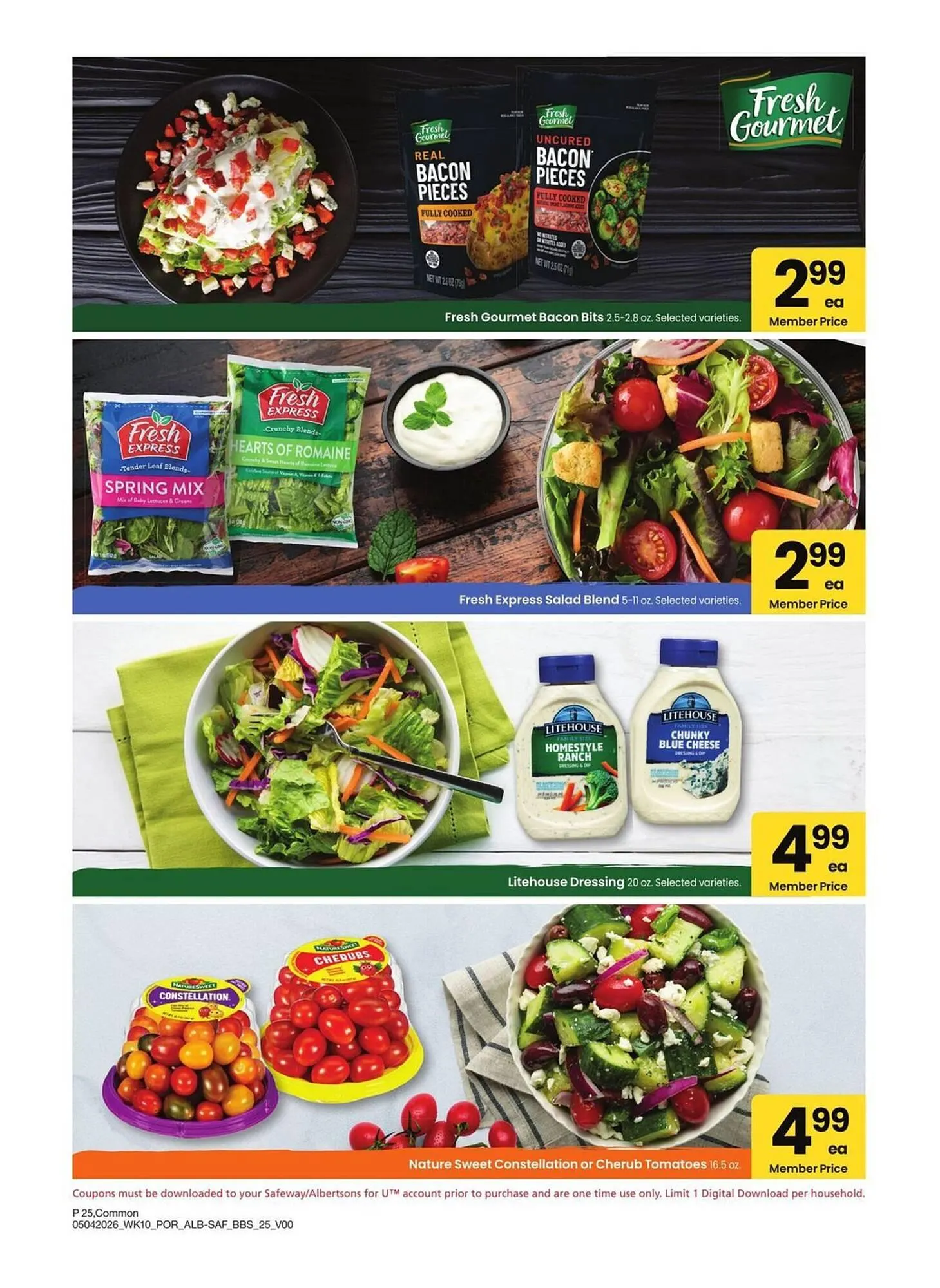 Weekly ad Albertsons weekly ad from May 4 to May 31 2026 - Page 25