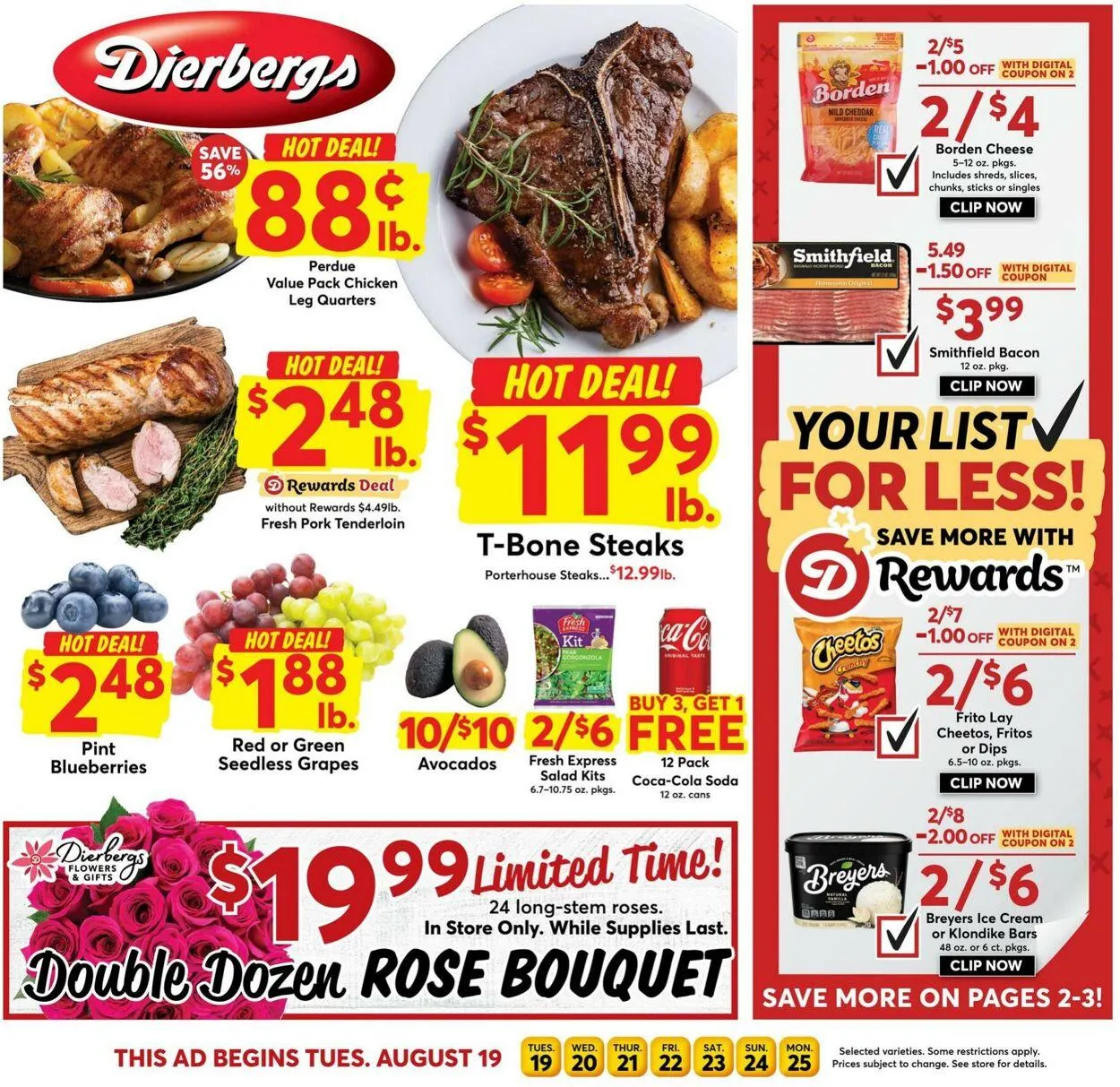 Weekly ad Dierbergs from August 19 to August 25 2025 - Page 1