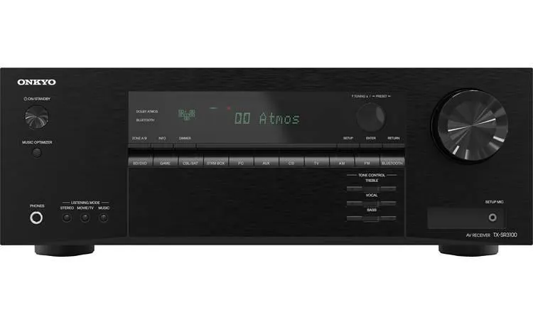 Onkyo TX-SR3100 5.2-channel home theater receiver with Bluetooth® and Dolby Atmos®