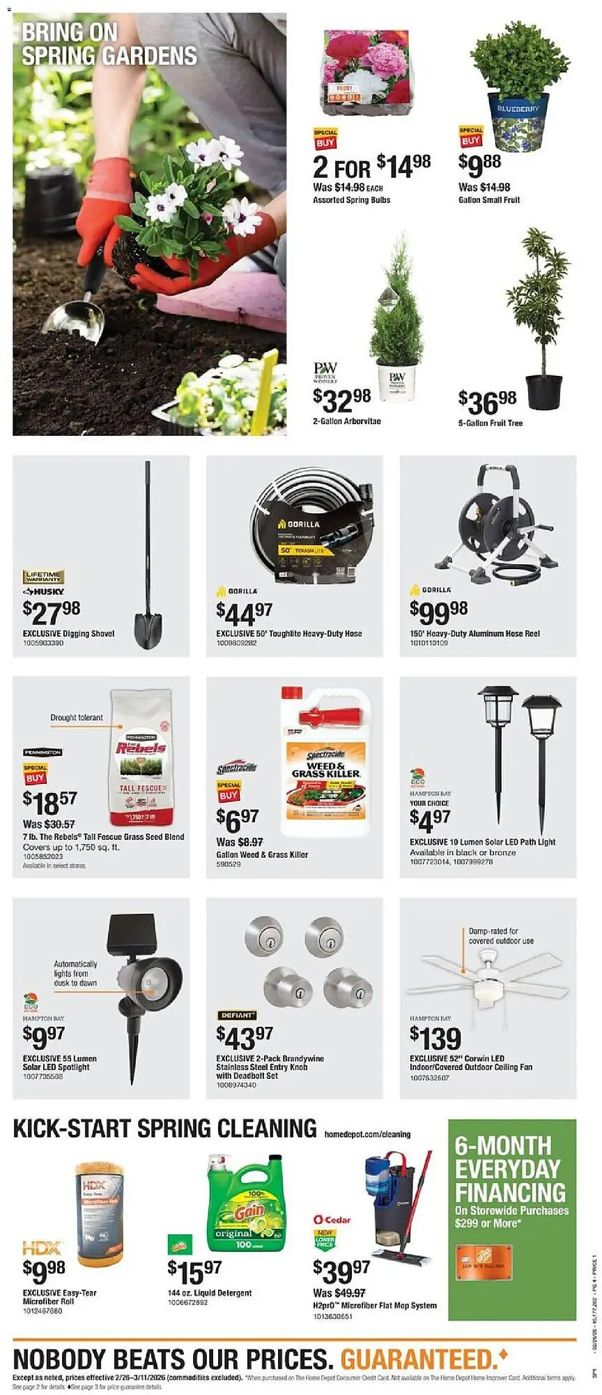 Weekly ad The Home Depot flyer from February 26 to March 13 2026 - Page 4