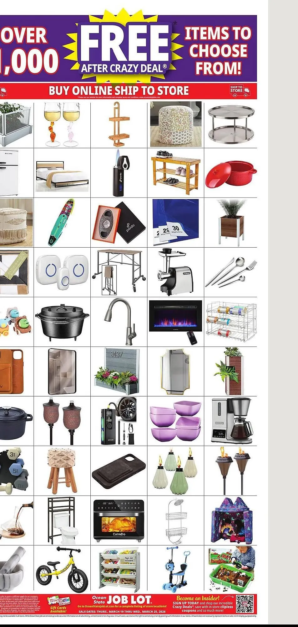 Weekly ad Ocean State Job Lot flyer from March 19 to March 25 2026 - Page 26