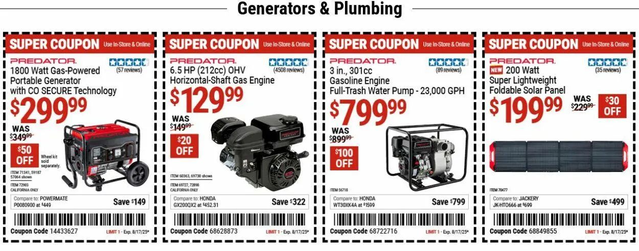 Weekly ad Harbor Freight from August 4 to August 13 2025 - Page 3