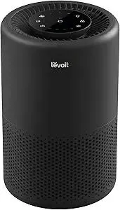 LEVOIT Air Purifier for Home Bedroom, Smart WiFi Alexa Control, AHAM VERIFIDE, 3-in-1 Filter with HEPA Sleep Mode for Allergies, Pollutants, Smoke, Dust, Core 200S-P, Black