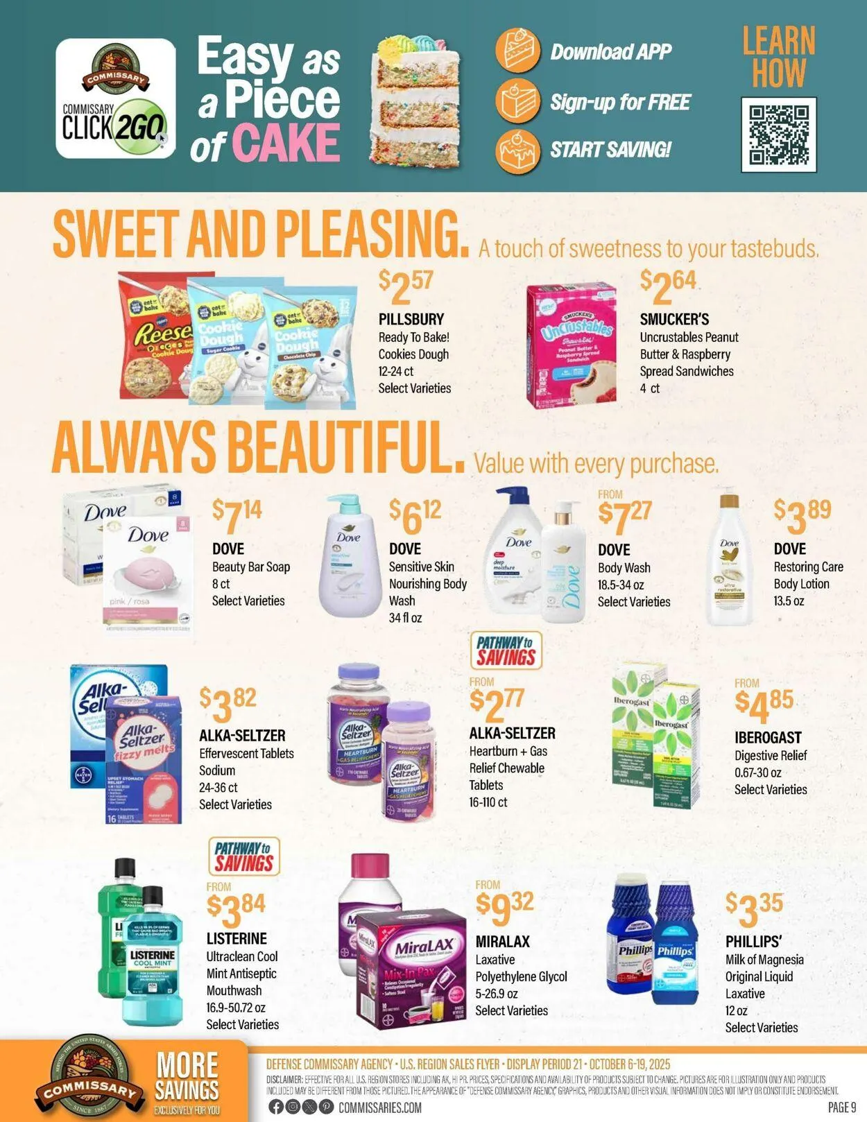 Weekly ad Commissary - Fort Irwin from October 6 to October 19 2025 - Page 9