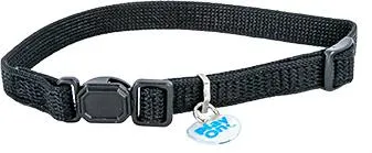Play On Cat Black Adjustable Collar