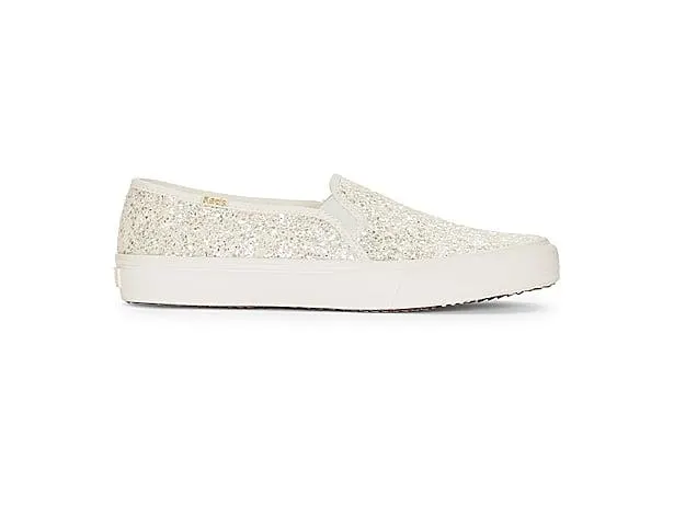 Keds Double Decker Glitter Celebrations Slip On
