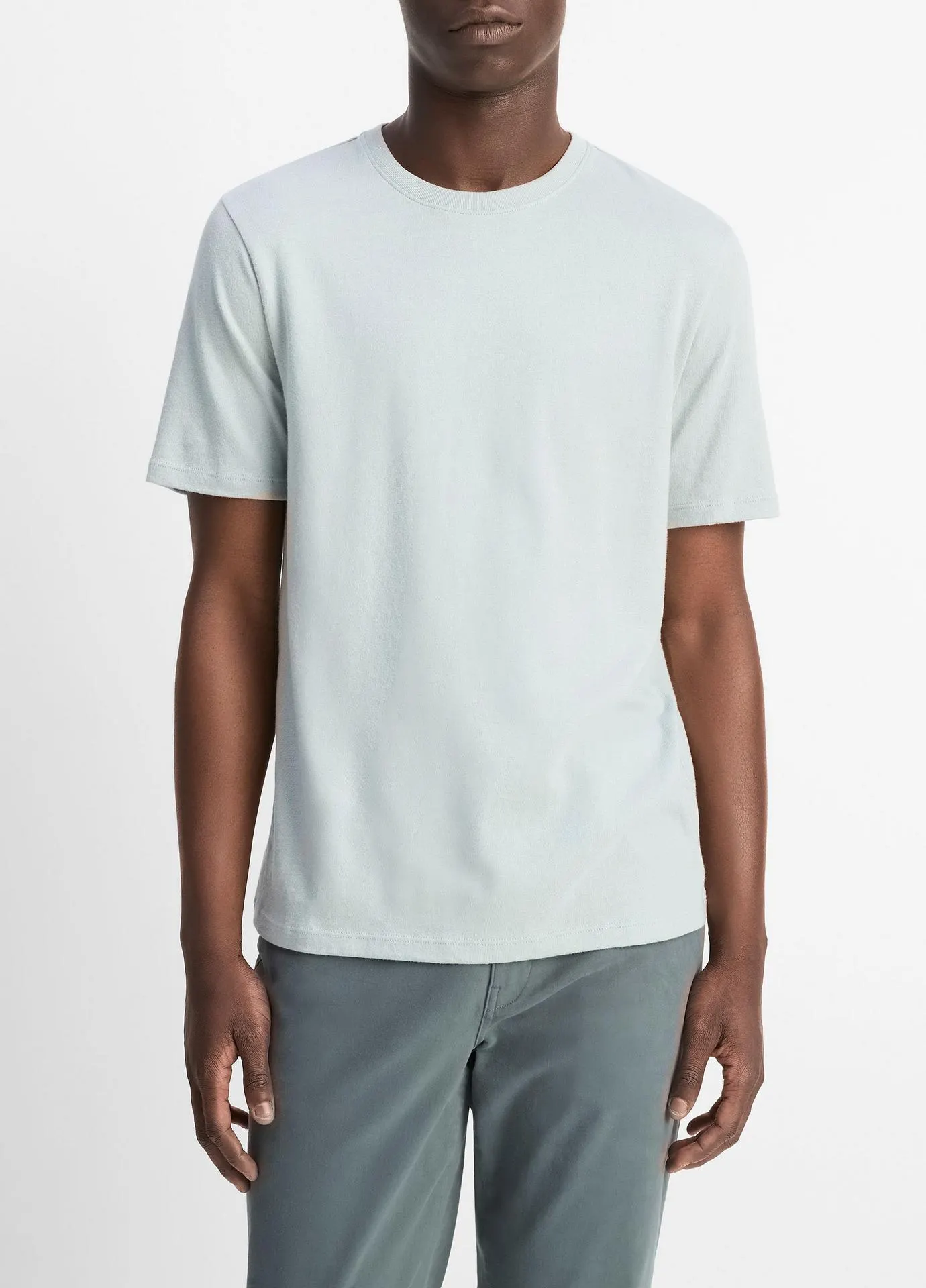 Loose-Knit Cotton T-Shirt