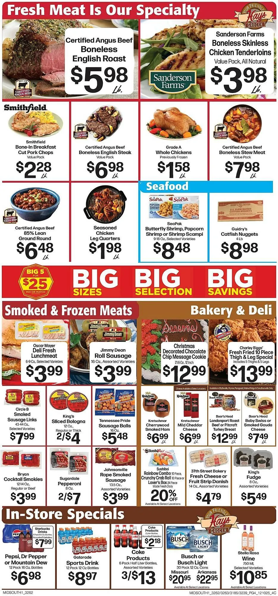 Weekly ad Hays Supermarket weekly ad from December 10 to December 16 2025 - Page 6