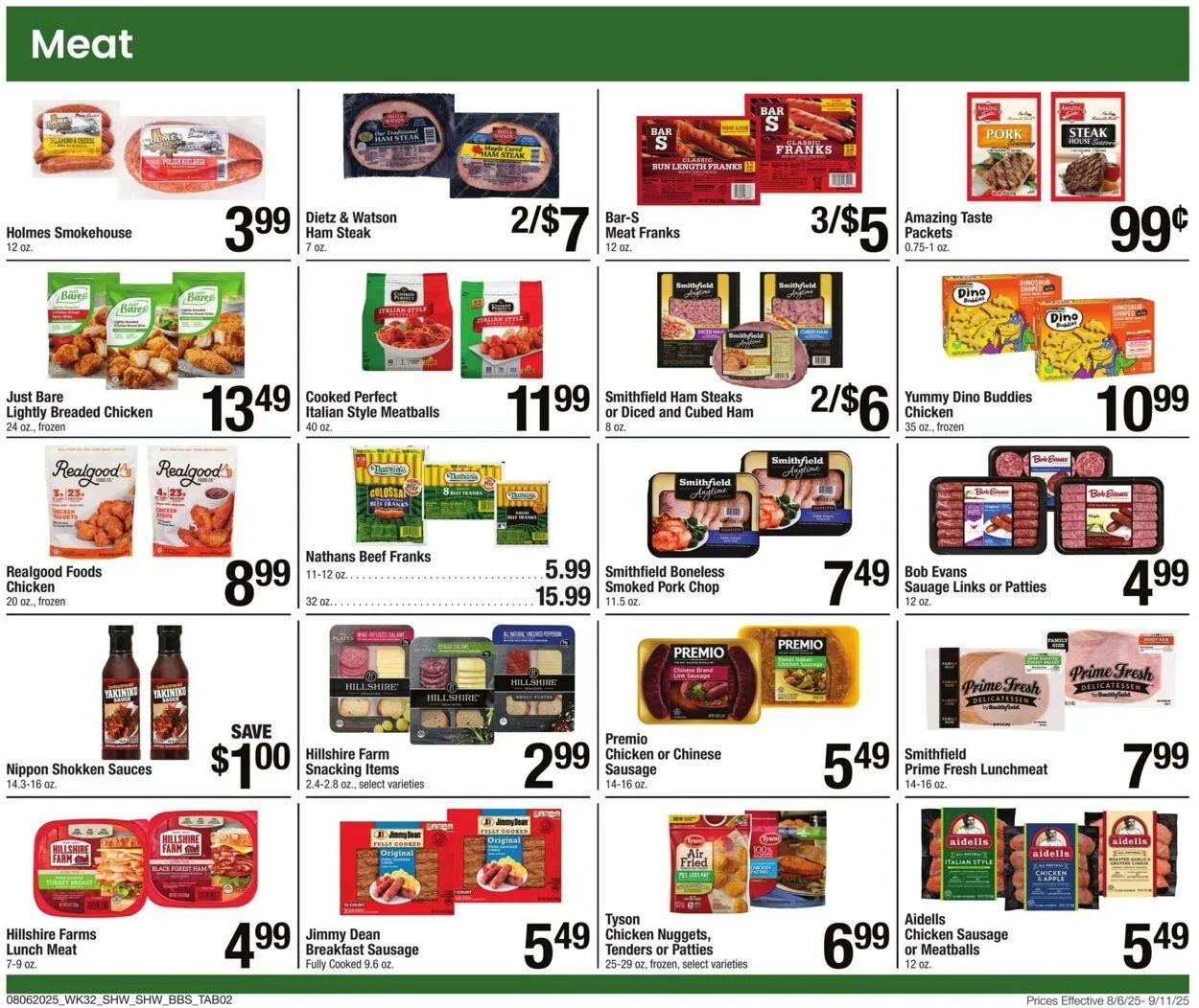 Weekly ad Shaws from August 6 to September 11 2025 - Page 2