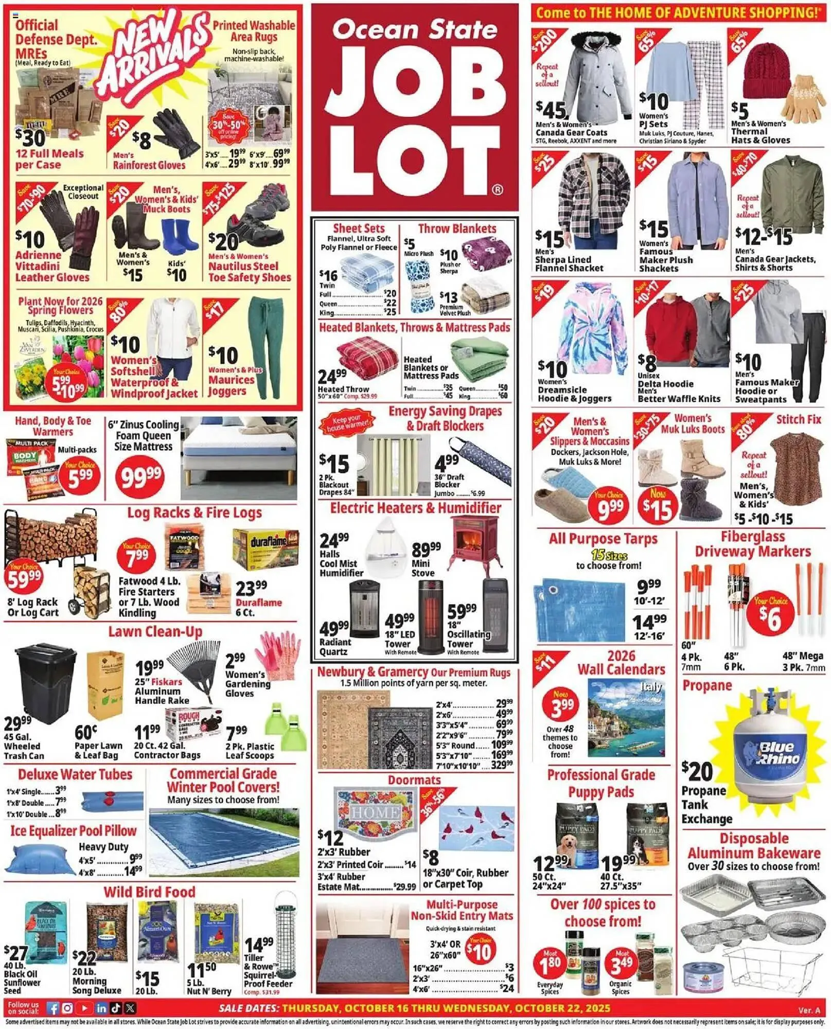 Ocean State Job Lot flyer - 1