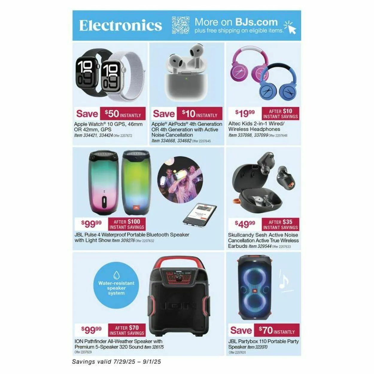 Weekly ad BJ's from August 18 to September 1 2025 - Page 39