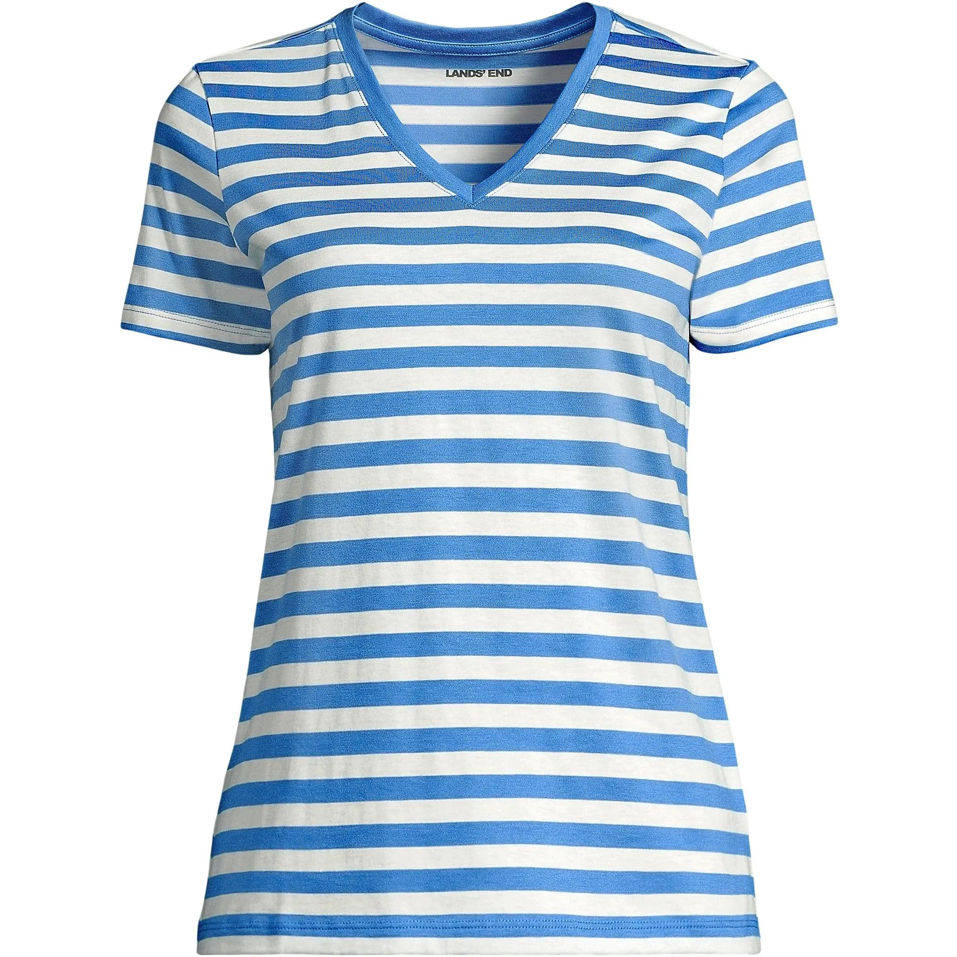 Women's Relaxed Supima Cotton V-Neck T-Shirt