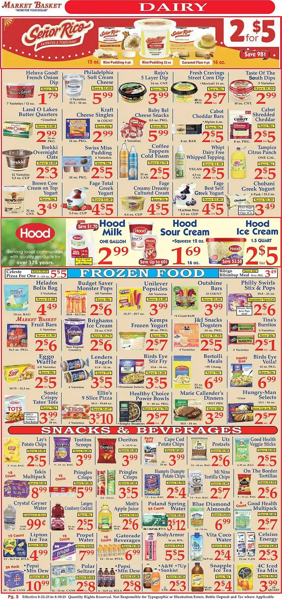 Weekly ad Market Basket Weekly Ad from August 22 to August 30 2025 - Page 5