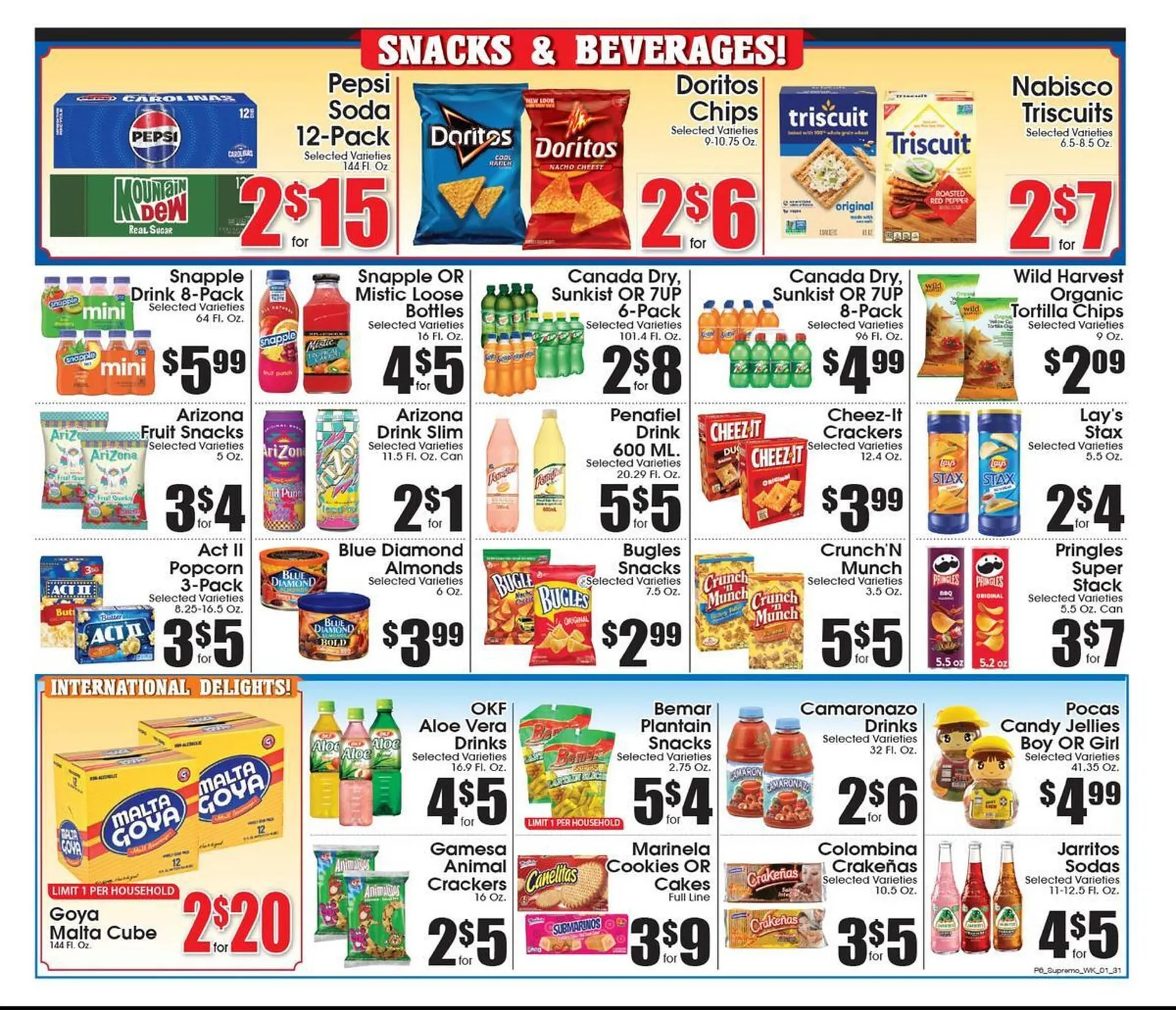 Weekly ad Supremo Foods Inc weekly ad from January 31 to February 6 2026 - Page 6