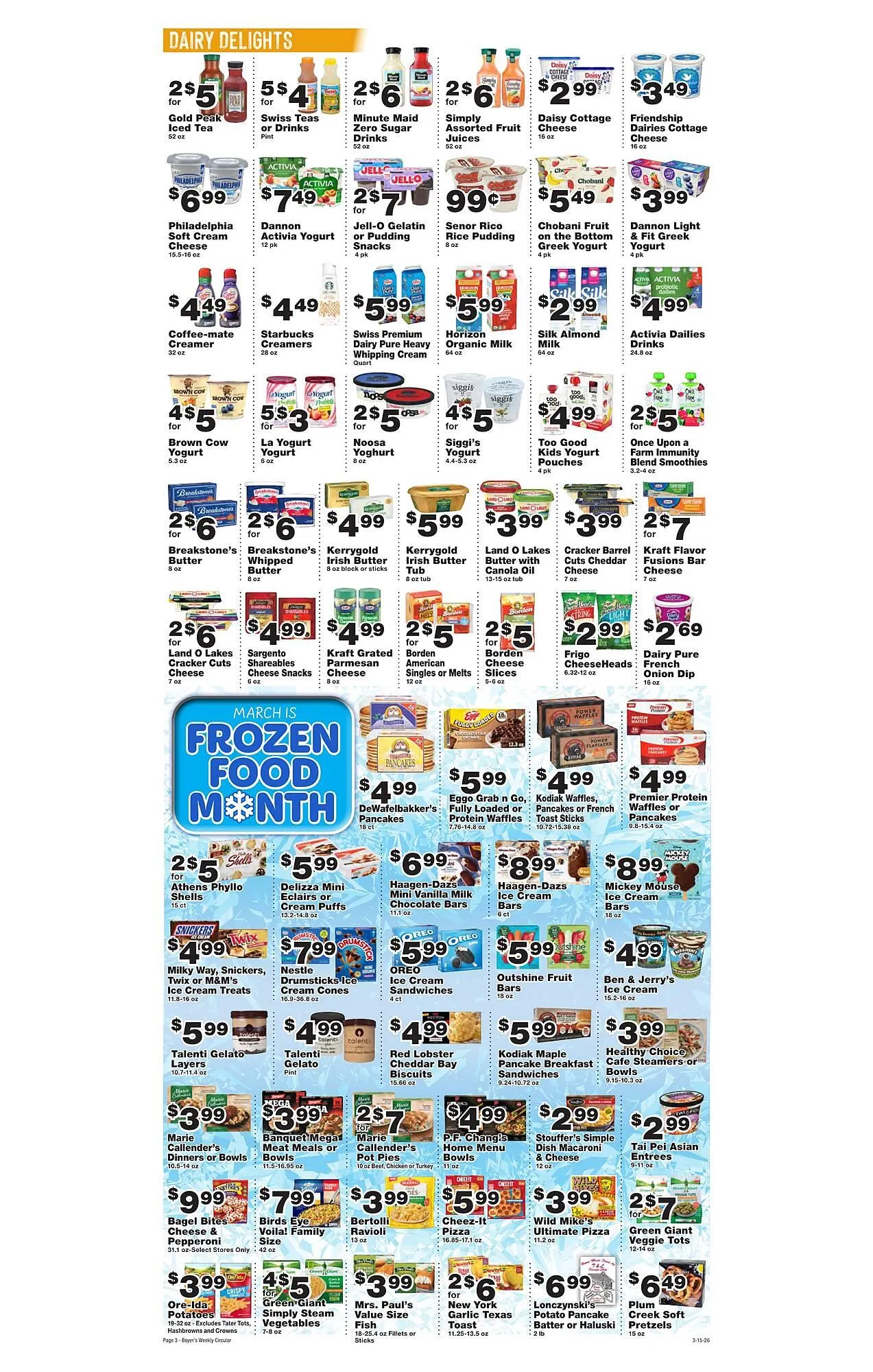Weekly ad Boyer's Food Markets weekly ad from March 15 to March 21 2026 - Page 3