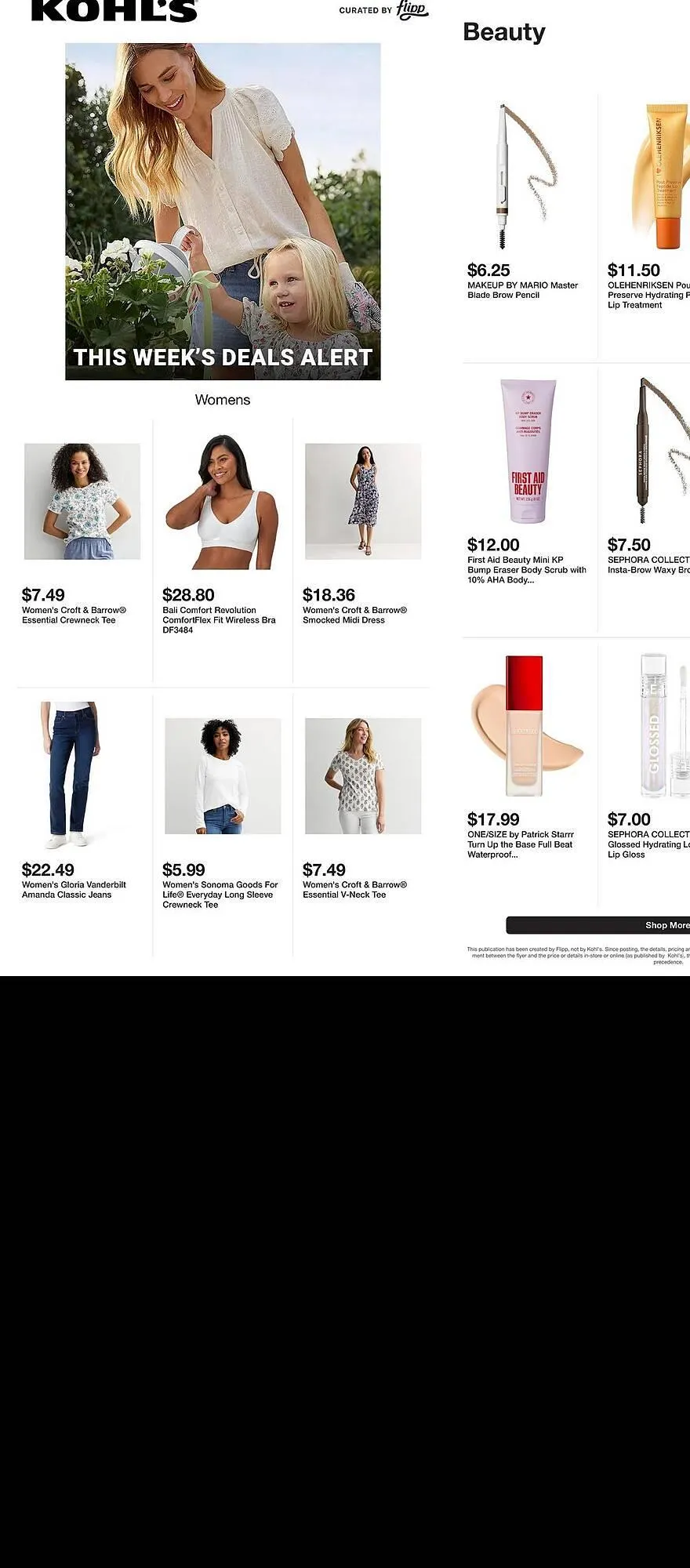 Weekly promotion Kohl's weekly ad spanning from April 29 to May 5 2026 - Page 1 for Catalogue 365