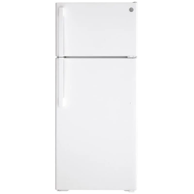 GE 28 in. 17.5 cu. ft. Top Freezer Refrigerator - White