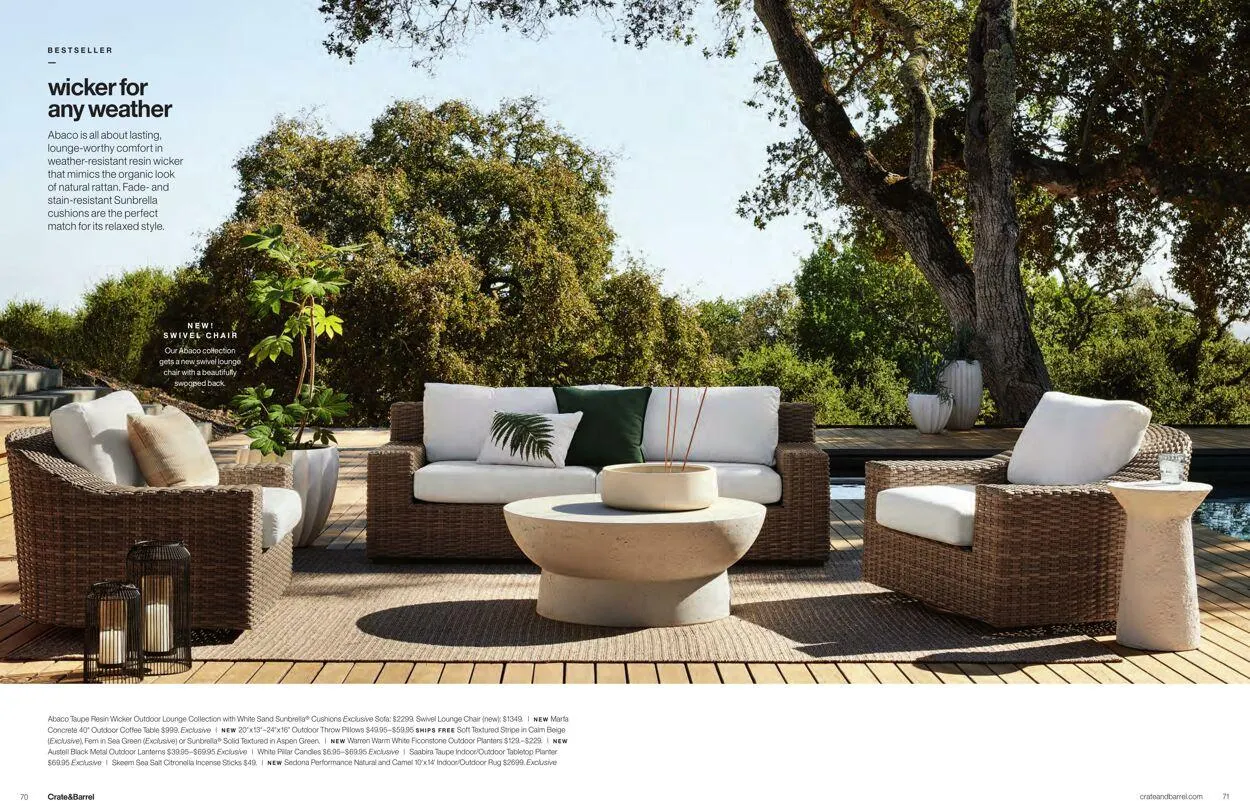 Weekly ad Crate & Barrel from January 28 to February 4 2025 - Page 36