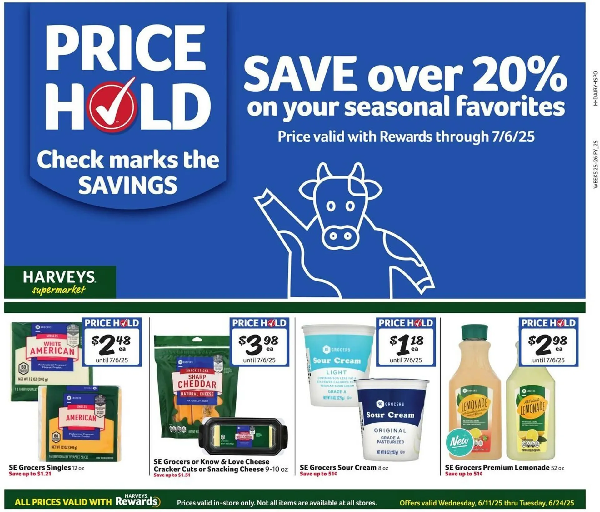Weekly ad Harveys Supermarkets Weekly Ad from June 11 to June 24 2025 - Page 8