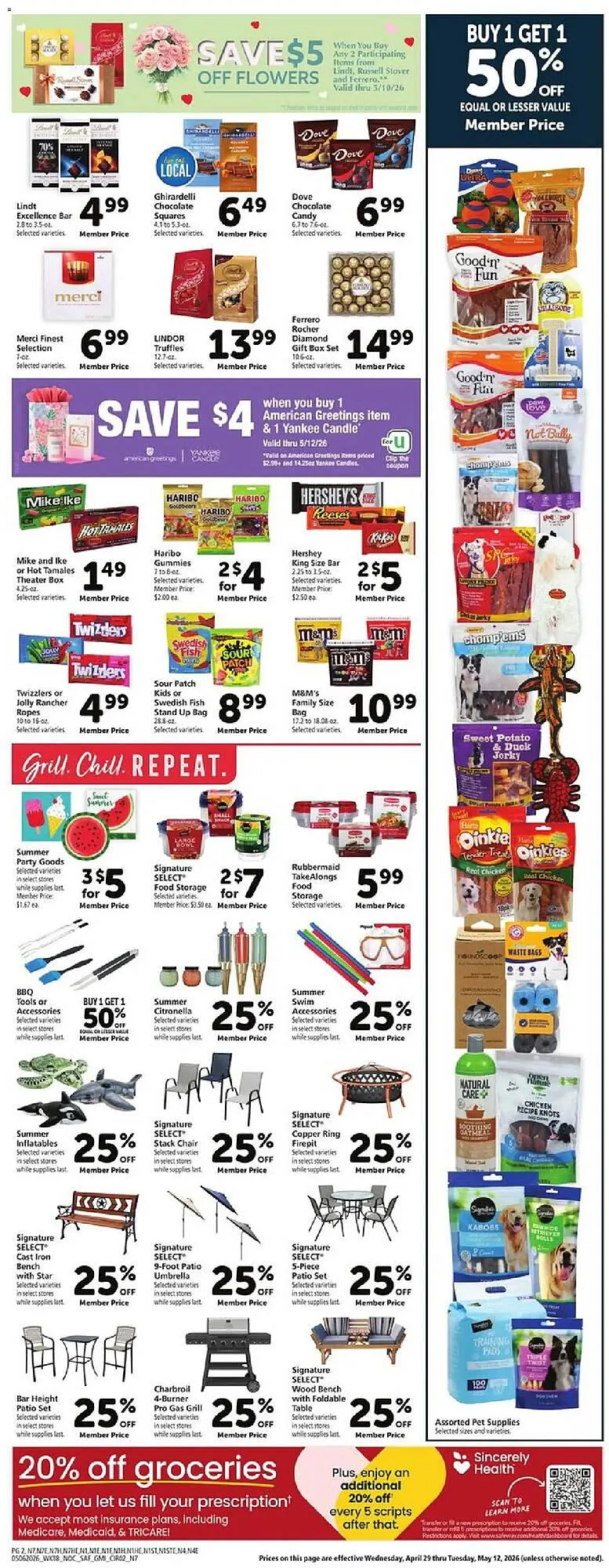 Weekly promotion Safeway weekly ad spanning from May 6 to May 13 2026 - Page 11 for Catalogue 365