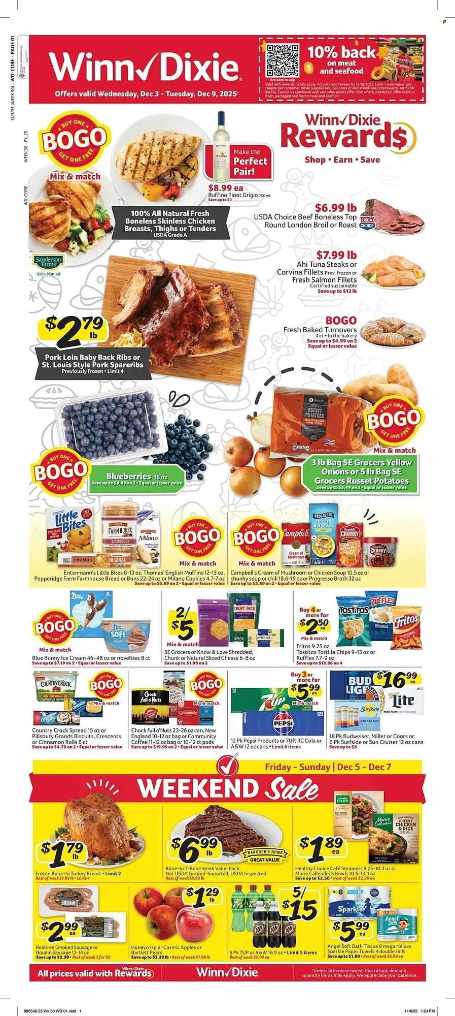 Winn Dixie weekly ad - 1